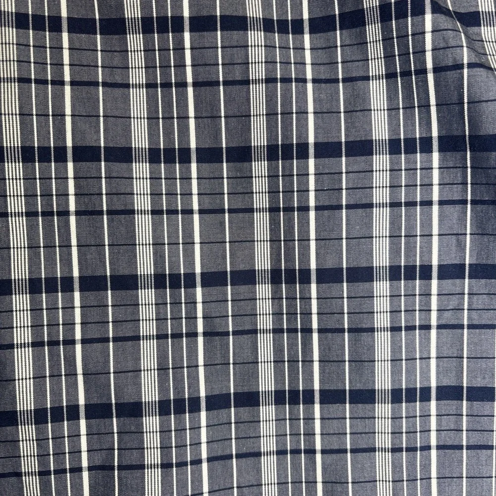 Banana Republic Button Down Shirt Camden Fit Non Iron Men Size Large Geometric